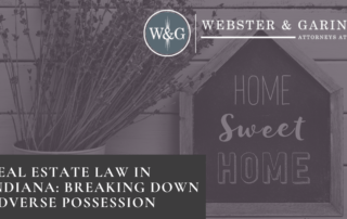 real estate law in indiana