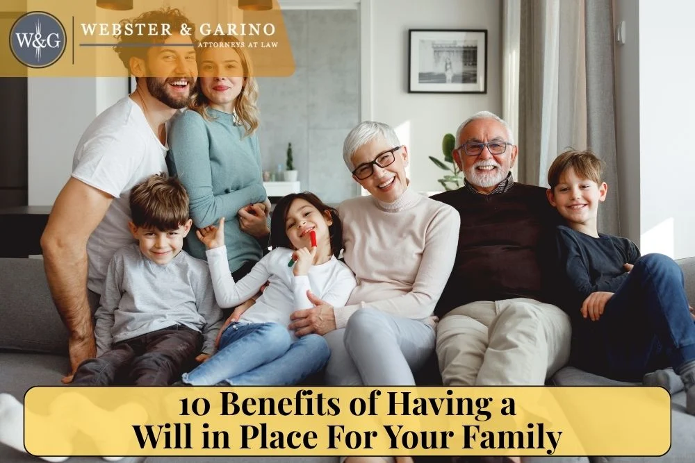 Benefits of Having a Will